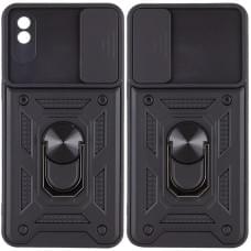 Чохол Ummi Camshield Serge Ring для Xiaomi Redmi 9A Чорний