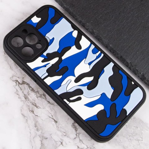 Чохол TPU+PC Army Collection для Apple iPhone 12 Pro (6.1") Синій