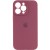 Чохол Silicone Case Full Camera Protective (AA) для Apple iPhone 13 Pro (6.1") Бордовий / Plum