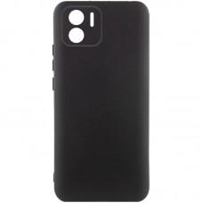 Чохол TPU GETMAN Liquid Silk Full Camera для Xiaomi Redmi A1 / A2 Чорний / Black