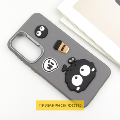 Чохол TPU Leather Toys для Xiaomi Redmi 14C / Redmi A4 / Poco C75 Monster / Grey