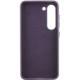 Шкіряний чохол Bonbon Leather Metal Style для Samsung Galaxy S22+ Фіолетовий / Dark Purple