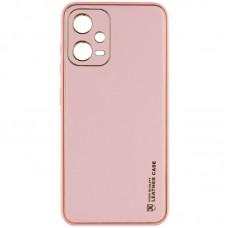 Шкіряний чохол Xshield для Xiaomi Poco X5 5G / Redmi Note 12 5G Рожевий / Pink