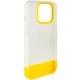 Чохол TPU+PC Bichromatic для Apple iPhone 13 Pro (6.1") Matte / Yellow