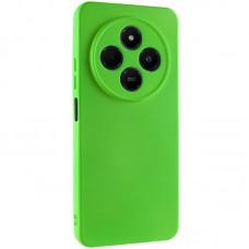 Чохол TPU GETMAN Liquid Silk Full Camera для Xiaomi Redmi 14C / Poco C75 Салатовий / Neon Green