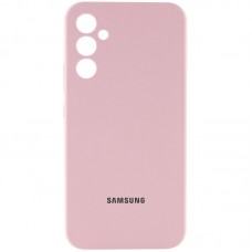 Чохол Silicone Cover Lakshmi Full Camera (AAA) with Logo для Samsung Galaxy S24+ Рожевий / Pink Sand