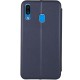 Шкіряний чохол-книжка Classy для Samsung Galaxy A20 / A30 Темно-синій