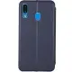 Шкіряний чохол-книжка Classy для Samsung Galaxy A20 / A30 Темно-синій
