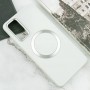 TPU чохол Bonbon Metal Style with MagSafe для Samsung Galaxy S24+ Білий / White