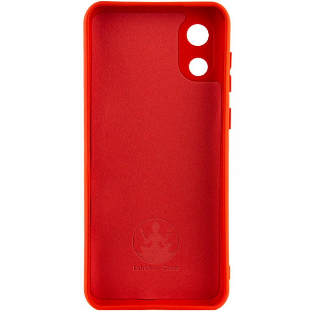 Чохол Silicone Cover Lakshmi Full Camera (A) для Samsung Galaxy A03 Core Червоний / Red