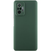 Чохол Silicone Cover Lakshmi Full Camera (AAA) для Xiaomi Redmi Note 10 Pro / 10 Pro Max Зелений / Cyprus Green