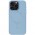 Шкіряний чохол Bonbon Leather Metal Style with MagSafe для Apple iPhone 14 Pro Max (6.7") Блакитний / Mist blue