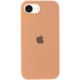 Чохол Silicone Case Full Protective (AA) для Apple iPhone 16e (6.1") Помаранчевий / Cantaloupe