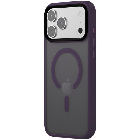 Чохол Ummi Colorful with MagSafe для Apple iPhone 17 Pro Max (6.9") Темно-фіолетовий / Dark Purple