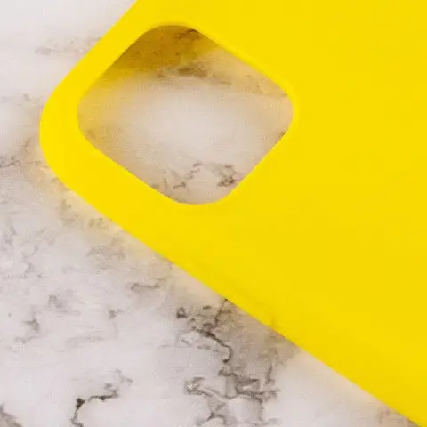 Силіконовий чохол Candy для Apple iPhone 11 Pro Max (6.5") Жовтий