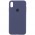 Чохол Silicone Case Full Protective (AA) для Apple iPhone XS Max (6.5") Темний Синій / Midnight Blue