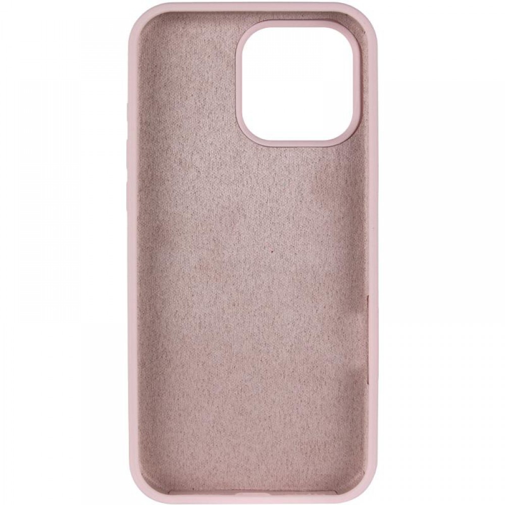 Чохол Silicone Case Full Protective (AA) для Apple iPhone 13 Pro Max (6.7") Рожевий / Chalk Pink
