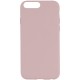 Чохол Silicone Case Full Protective (AA) NO LOGO для Apple iPhone 7 plus / 8 plus (5.5") Рожевий / Chalk Pink