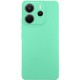Чохол Silicone Cover Lakshmi Full Camera (AA) для Xiaomi Redmi Note 14 4G (Int. version) Ментоловий / Mint