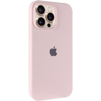 Чохол Silicone Case Full Protective (AA) для Apple iPhone 13 Pro Max (6.7") Рожевий / Chalk Pink