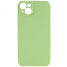 Чохол Silicone Case Full Camera Protective (AA) NO LOGO для Apple iPhone 14 (6.1") М'ятний / Mint
