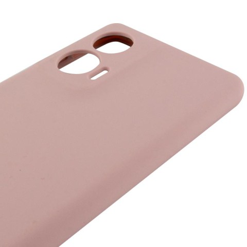 Чохол Silicone Cover Lakshmi Full Camera (AA) для Motorola Edge 50 Рожевий / Pink Sand