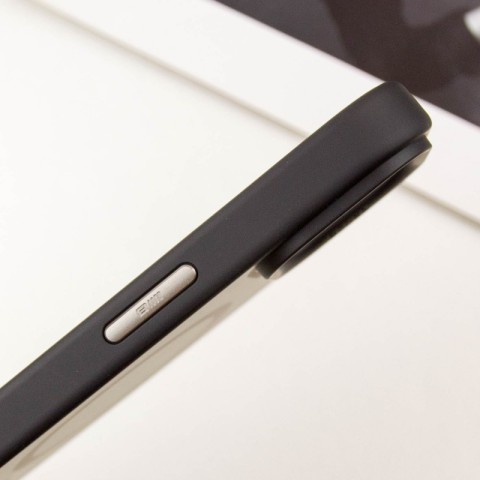 TPU+PC чохол Blueo Skin Friendly Frosted with MagSafe для Apple iPhone 14 / 13 (6.1") Чорний