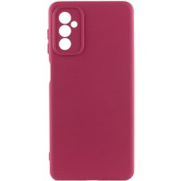 Чохол Silicone Cover Lakshmi Full Camera (AAA) для Samsung Galaxy A16 4G/5G Бордовий / Plum