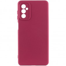 Чохол Silicone Cover Lakshmi Full Camera (AAA) для Samsung Galaxy A16 4G/5G Бордовий / Plum