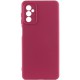 Чохол Silicone Cover Lakshmi Full Camera (AAA) для Samsung Galaxy A16 4G/5G Бордовий / Plum