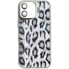 Чохол TPU+PC Wild Leopard with MagSafe and Lens для Apple iPhone 17 (6.3") Grey