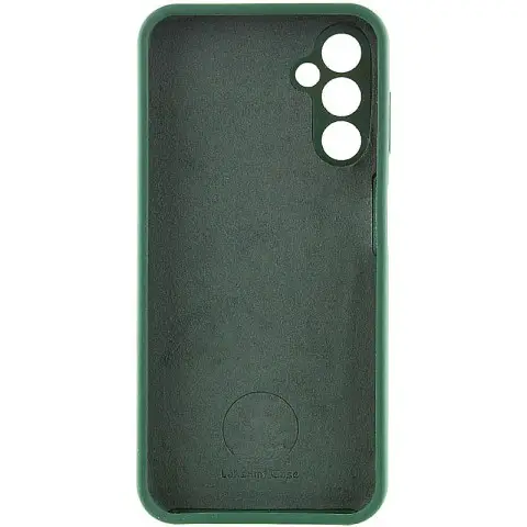 Чохол Silicone Cover Lakshmi Full Camera (AA) with logo для Samsung Galaxy A16 4G/5G Зелений / Dark green