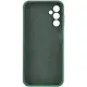 Чохол Silicone Cover Lakshmi Full Camera (AA) with logo для Samsung Galaxy A16 4G/5G Зелений / Dark green