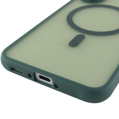 Чохол TPU Bloom with MagSafe для Samsung Galaxy S25 FE Green