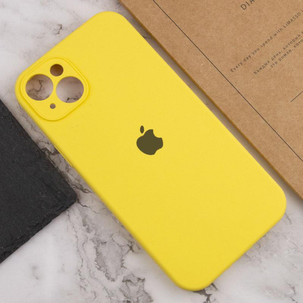 Чехол Silicone Case Full Camera Protective (AA) для Apple iPhone 13 (6.1")