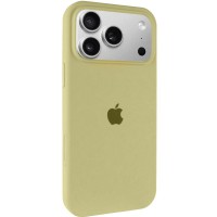 Чохол Silicone Case Full Protective (AA) для Apple iPhone 17 Pro Max (6.9") Жовтий / Mellow Yellow