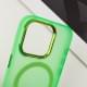 Чохол TPU+PC Lily with MagSafe для Apple iPhone 15 Pro (6.1") Neon Green
