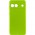 Чохол Silicone Cover Lakshmi Full Camera (A) для Google Pixel 6a Салатовий / Neon Green