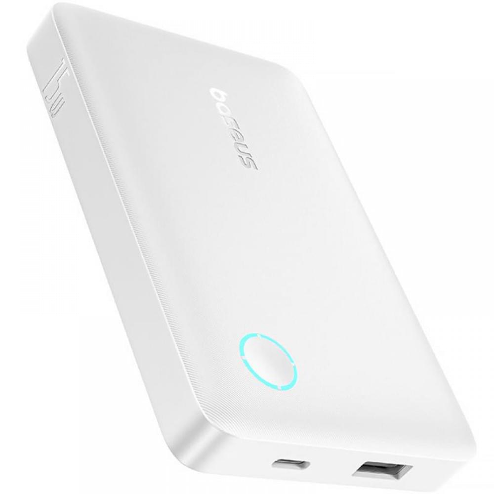 Портативний ЗП Power Bank Baseus EnerFill FP11 15W 10000 mAh (P1008210C213) White