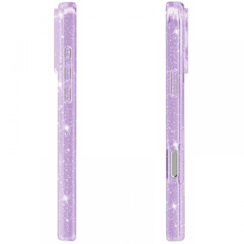 Чохол TPU Eclipse Sparkle (MagFit) для Apple iPhone 17 Pro Max (6.9") Purple