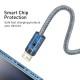 Дата кабель Baseus Dynamic Series USB to Lightning 2.4A (1m) (CALD000402) Slate Gray