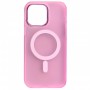Чохол TPU+PC Lily with MagSafe для Apple iPhone 13 (6.1") Light Pink