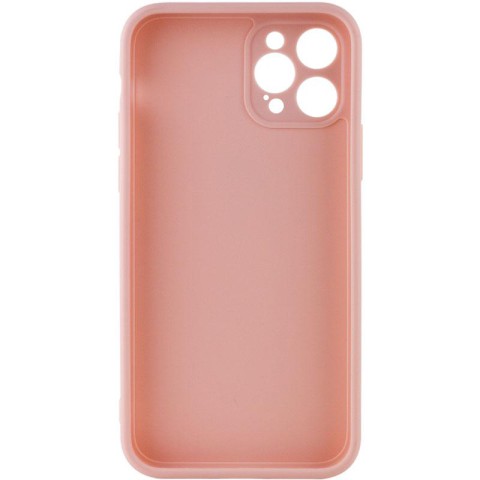 Силіконовий чохол Candy Full Camera для Apple iPhone 12 Pro Max (6.7") Рожевий / Pink Sand