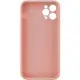 Силіконовий чохол Candy Full Camera для Apple iPhone 12 Pro Max (6.7") Рожевий / Pink Sand