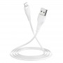 Дата кабель Borofone BX18 Optimal USB to Lightning (2m) Білий