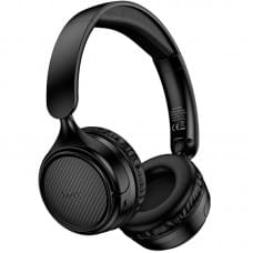 Накладні бездротові навушники Hoco W66 Wave Black