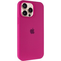 Чохол Silicone Case Full Protective (AA) для Apple iPhone 14 Pro Max (6.7") Малиновий / Dragon Fruit