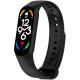 Силіконовий ремінець для Xiaomi Mi Band 7/6/5/4/3 Чорний / Black