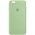 Чохол Silicone Case Full Protective (AA) для Apple iPhone 6/6s (4.7") Зелений / Pistachio