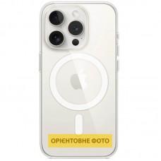 Чохол TPU Clear Case with MagSafe для Apple iPhone 16 (6.1") Clear